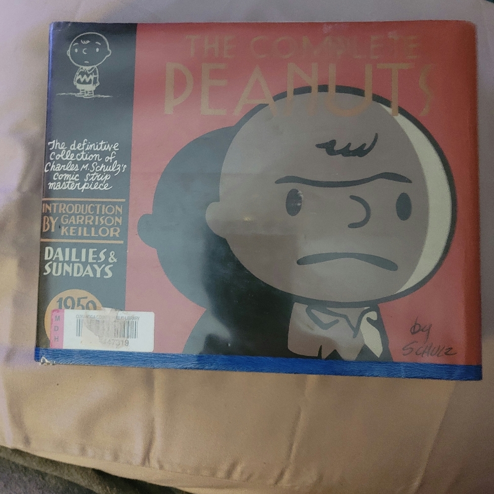 COMPLETE PEANUTS ( 1950-1952) VOL#1- PLASTIC COVER W/ DUST JACKET